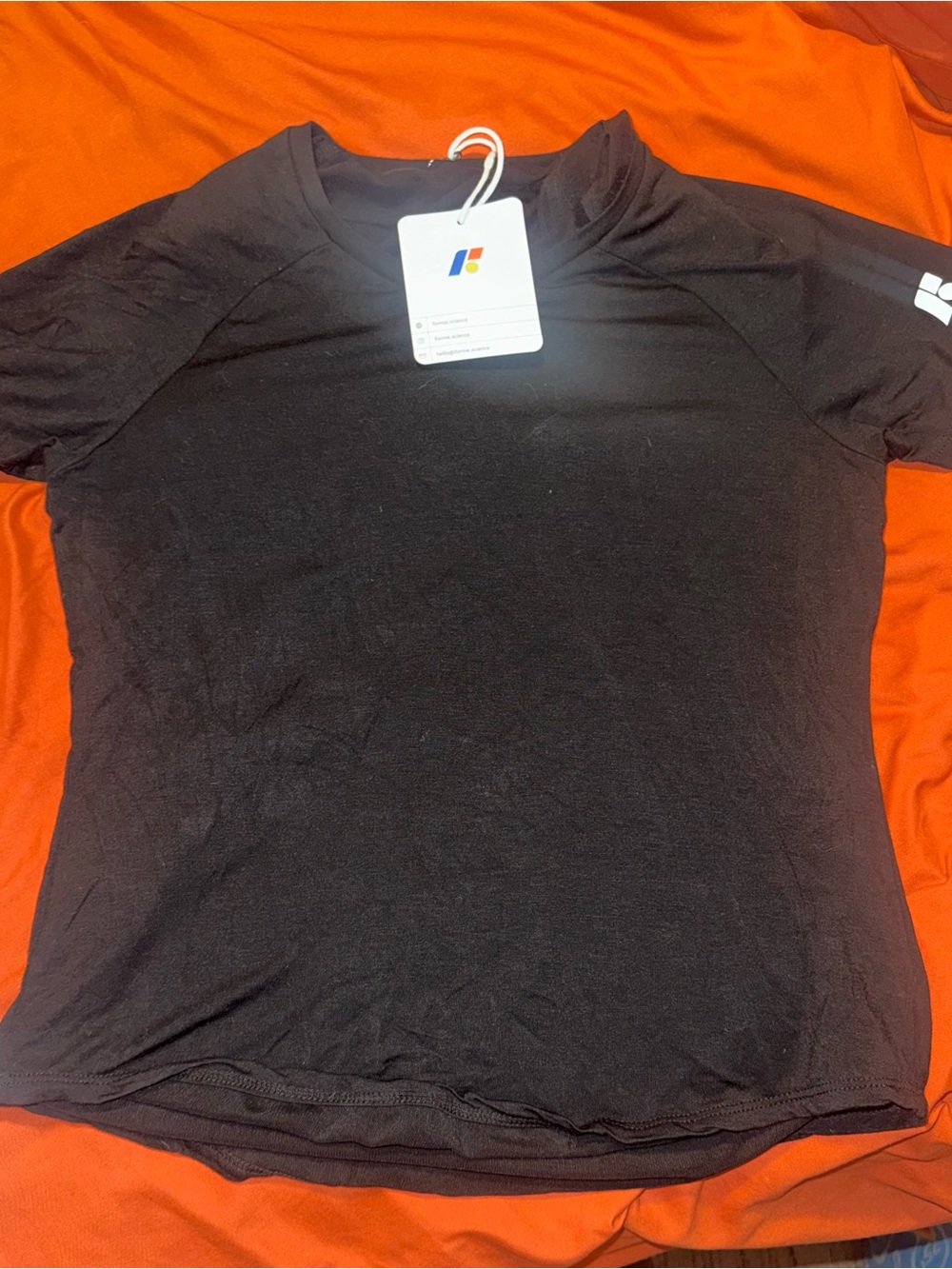 NWT Forme Core V Posture Correcting Shirt Black Medium FDA Registered